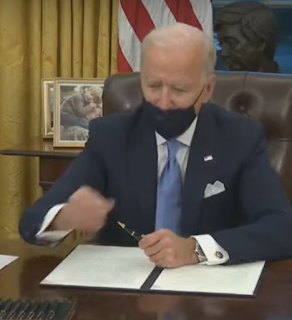 Biden In The "Oval Office", New Parking Lot In The Background, and LOL Trump Walks By In Both Windows | Survival | Before It's News