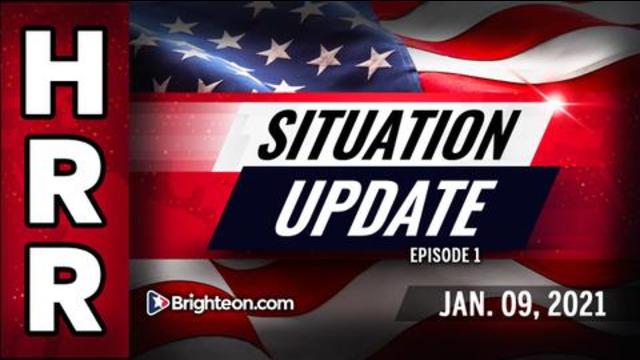 Situation Update, Jan 9, 2021 - Emergency red alert America descending into WAR