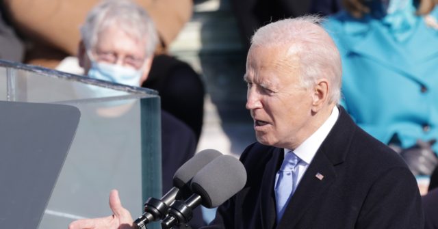 Joe Biden Calls for Unity in Inaugural Speech While Demonizing Fellow Americans