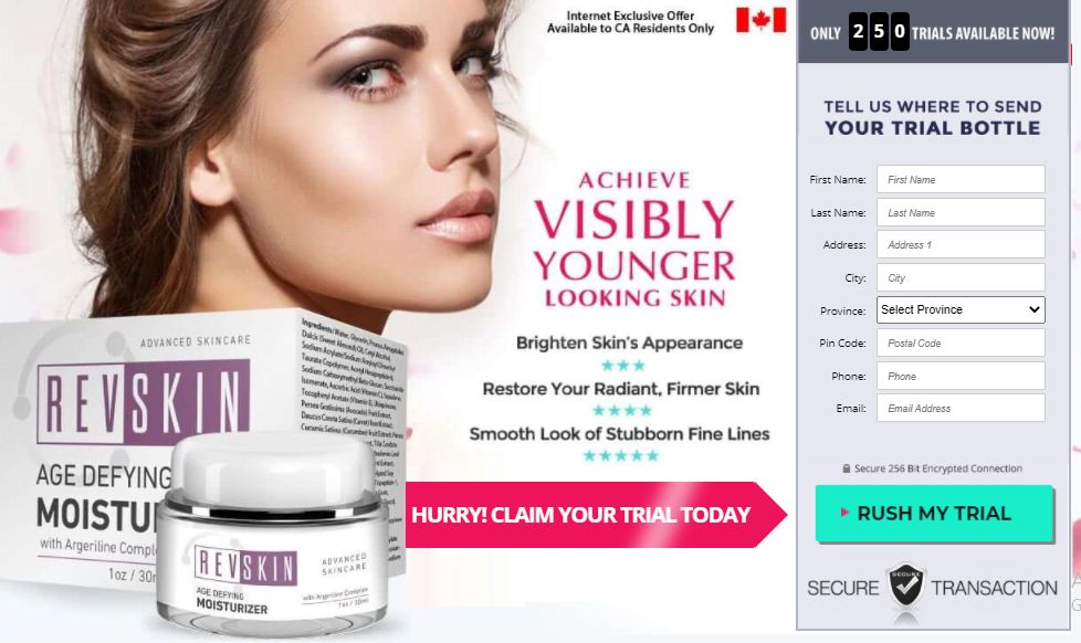 RevSkin Cream Reviews - Anti Aging Moisturizer to Get Elegant Beauty!