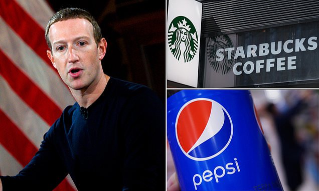 Facebook loses $60billion in market value in two days as advertising boycott continues | Daily Mail Online