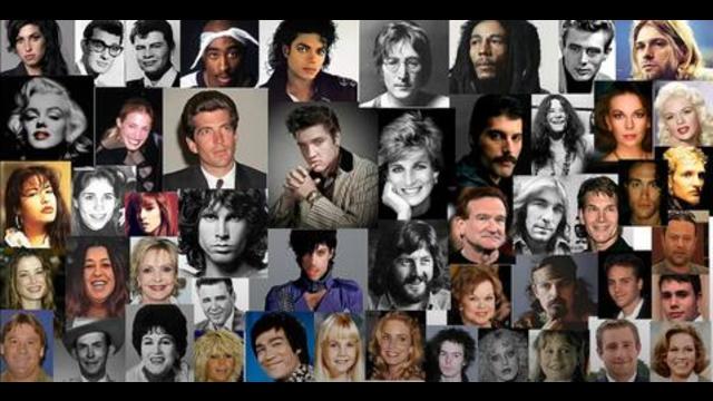 JFK Jr, ELVIS, LENNON, DIANA, MJ, MORRISON, MARLEY, MERCURY, PRINCE, COBAIN, TUPAC more !!