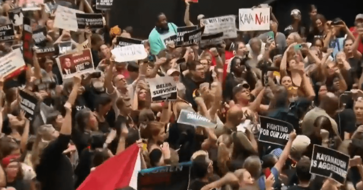 FLASHBACK: Leftists PRAISED Anti-Kavanaugh Protestors Who Took Over Capitol Hill Building In 2018 * The Scoop