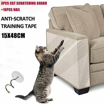 Cat Scratch Deterrent Tape Double Anti-Scratch Tape Cat Couch Protectors 3PCS  | eBay