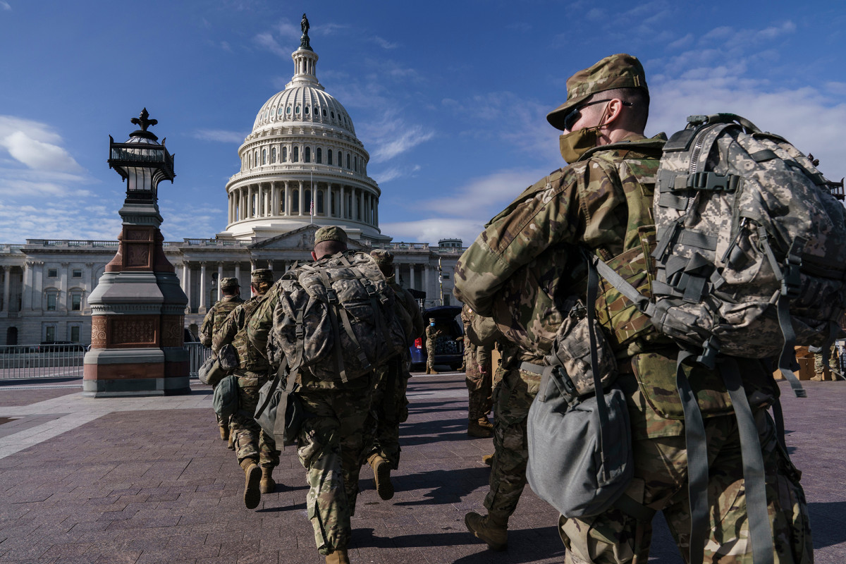 National Guardsmen allowed back into Capitol after being ‘banished’ to garage