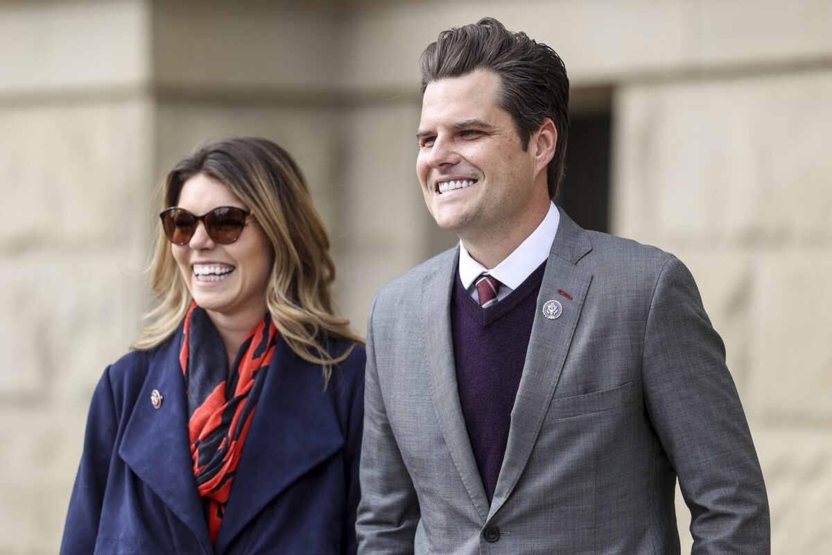 Gaetz Targets Cheney Over Impeachment Vote at Rally in Her Home State