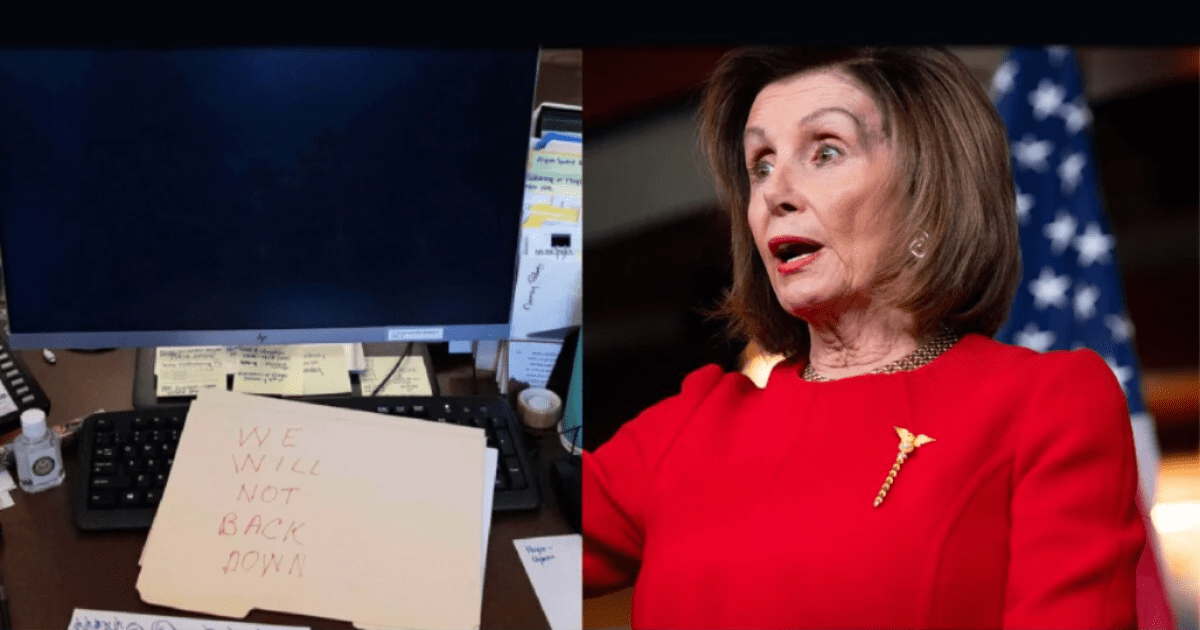 CONFIRMED: Nancy Pelosi's Laptop Stolen During Protests At US Capitol