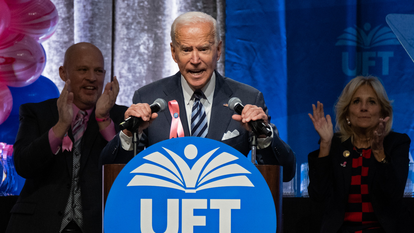 Teachers Union Berated Trump for Reopening Schools, Now It's Praising Biden For Doing the Same