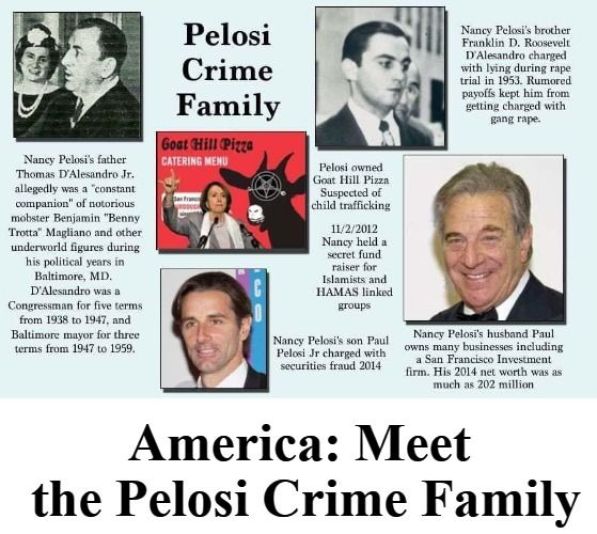 FBI Quietly Releases 284-page Report on Nancy Pelosi’s Corrupt Father Exposing Her Brother as a Repeat Child Rapist WHILE THE MEDIA WAS BUSY COVERING THE US CAPITOL PROTEST Wednesday Night! (Nancy Pelosi’s Name is Redacted From All Crimes) | From the Trenches World Report