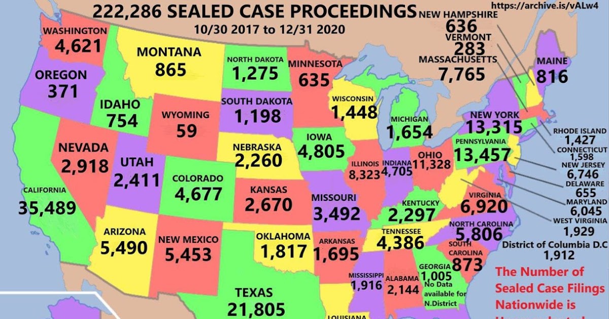 Sealed Indictments as of December 31, 2020 || Jacob (Reader) | Operation Disclosure