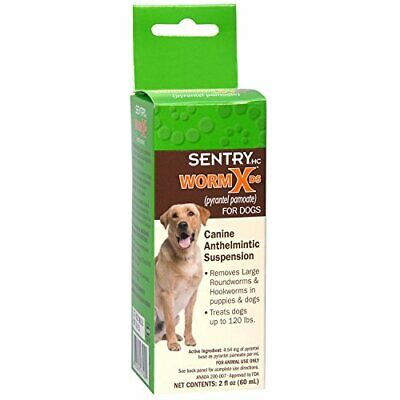 Sentry Wormx Double Strength Liquid Wormer For Dogs And Puppies 2 ounce  | eBay