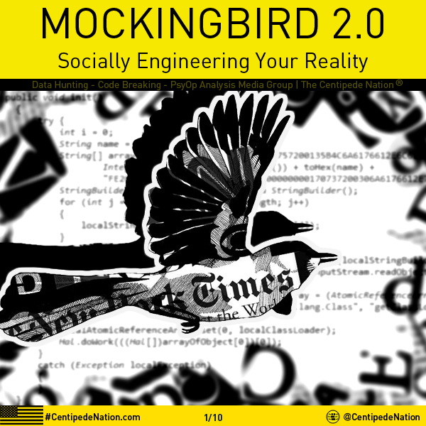 OPERATION MOCKINGBIRD 2.0 – A Social-Engineered Reality |