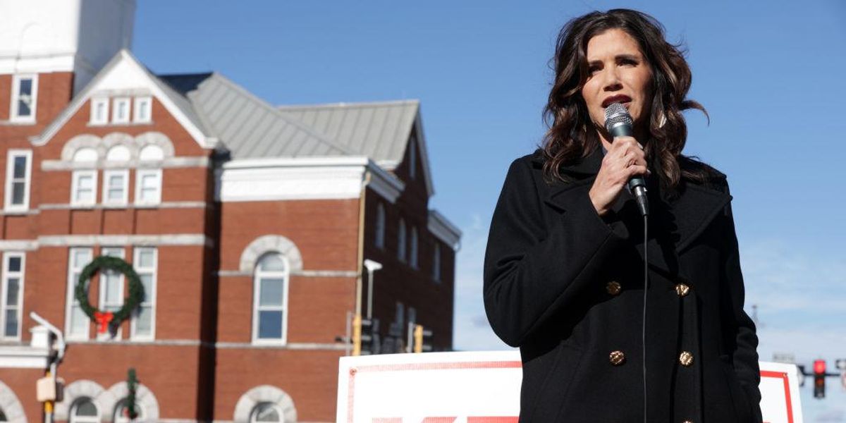 Video: Gov. Kristi Noem rebukes state reporters for failing to cover workers hurt by Biden's Keystone cancellation - TheBlaze