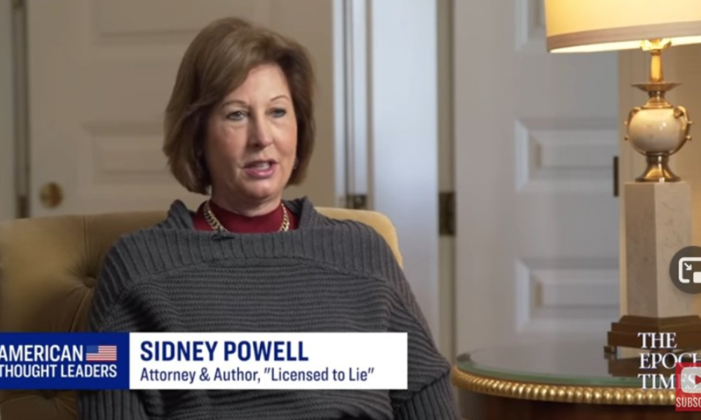 “Never Mistake My Quiet for Inaction” – Sidney Powell Speaks Out After SCOTUS Meetings Friday on Election Fraud — Expects Orders and Opinions Next Week - The MAGA Patriots