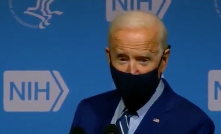 Joe Biden Moves the Goalposts, Pushes Mask Mandate From "100 Days" to "Through the Next Year" (VIDEO)