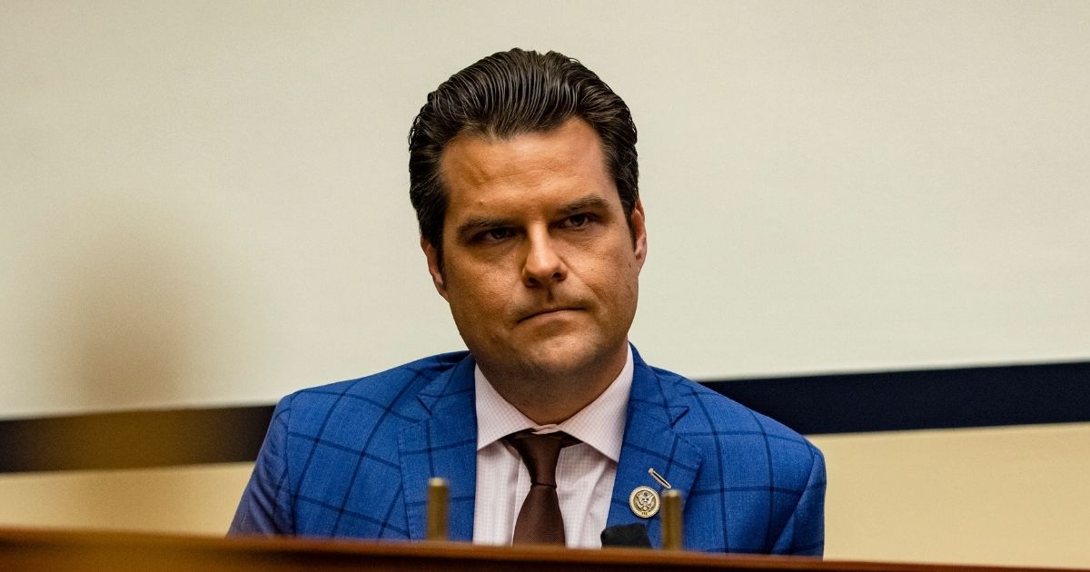 Matt Gaetz Volunteers to Resign from His House Seat So He Can Defend Trump in Impeachment Trial