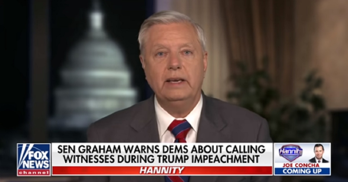 Lindsey Graham Has a Warning for Kamala Harris, Democrats: 'Be Careful What You Wish For'