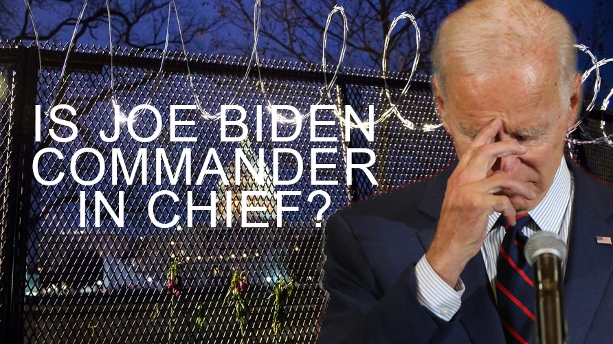 Is Biden Commander In Chief ? Evidence SAYS NO!!