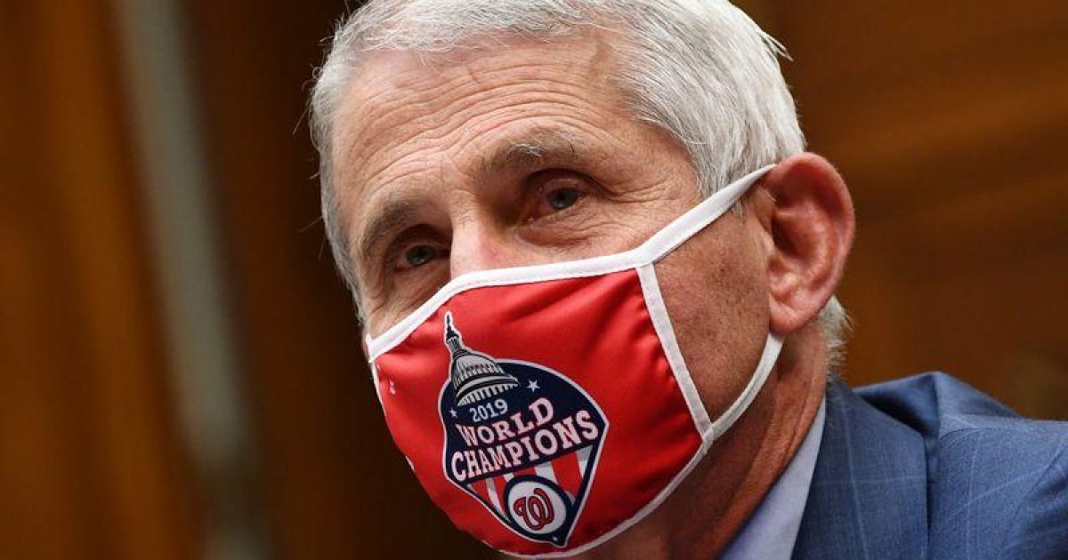 Dr. Fauci: Prepare to Wear Masks for "Several, Several Months" - Big League Politics