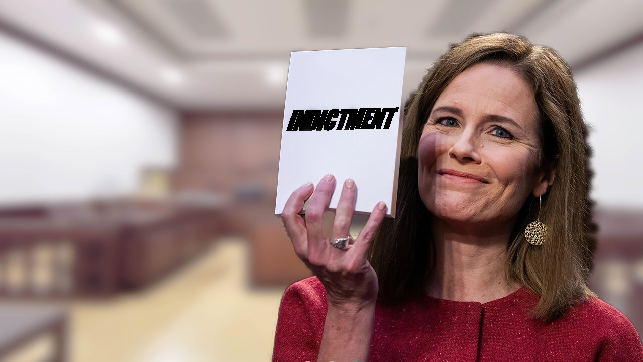 Amy Coney Barrett Indicted - Dark Outpost