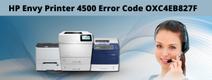 How to Fix HP Envy Printer 4500 Error Code oxc4eb827f