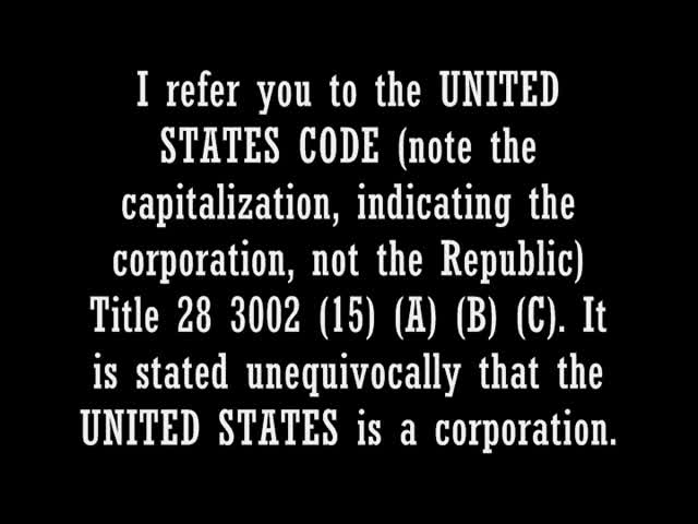 UNITED STATES INC. NO MORE...THEY HAVE NO POWER