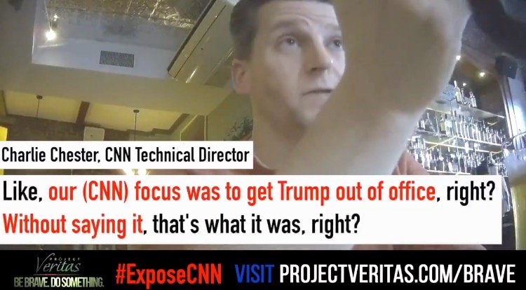 BREAKING: PROJECT VERITAS: CNN Director Admits Network Engaged in 'Propaganda' to Remove Trump From Presidency (VIDEO)