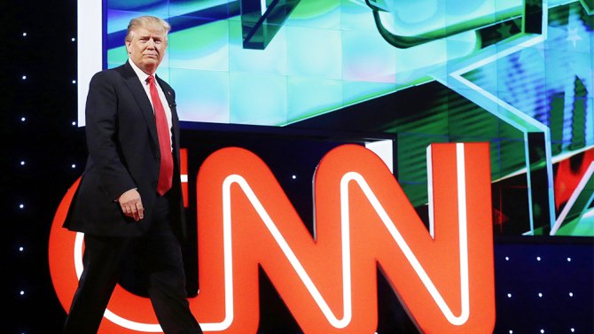 President Trump: What CNN Did Was A "Massive Campaign Violation"