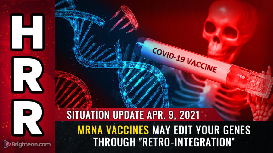 mRNA Vaccines May EDIT Your Genes Through 'Retro-Integration' and the DNA Damage Might Be Passed On to Future Generations