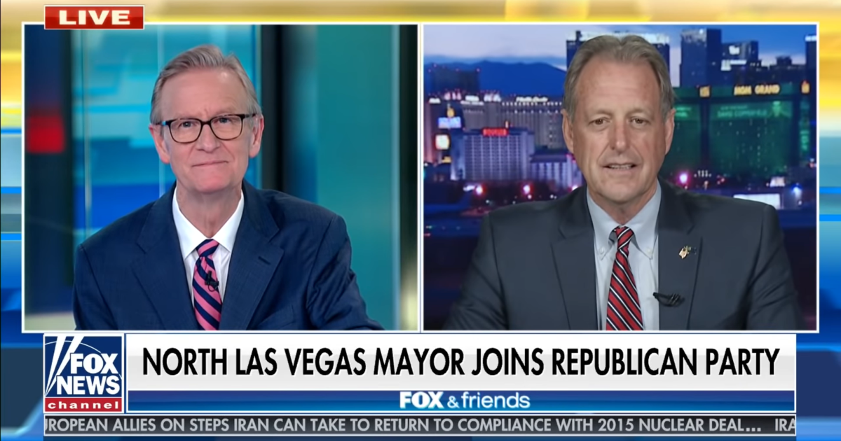 BREAKING VIDEO: Las Vegas Mayor Switches from Democrat to Republican Citing “Socialist Takeover” of Democrat Party, “Working Class Not a Part of the Conversation Anymore”