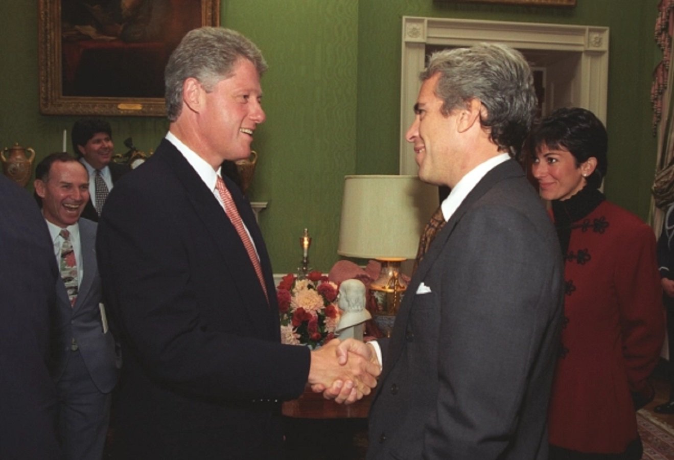 Never Before Seen Photos Reveal Jeffrey Epstein and Ghislaine Maxwell Were VIP Guests in Bill Clinton’s White House