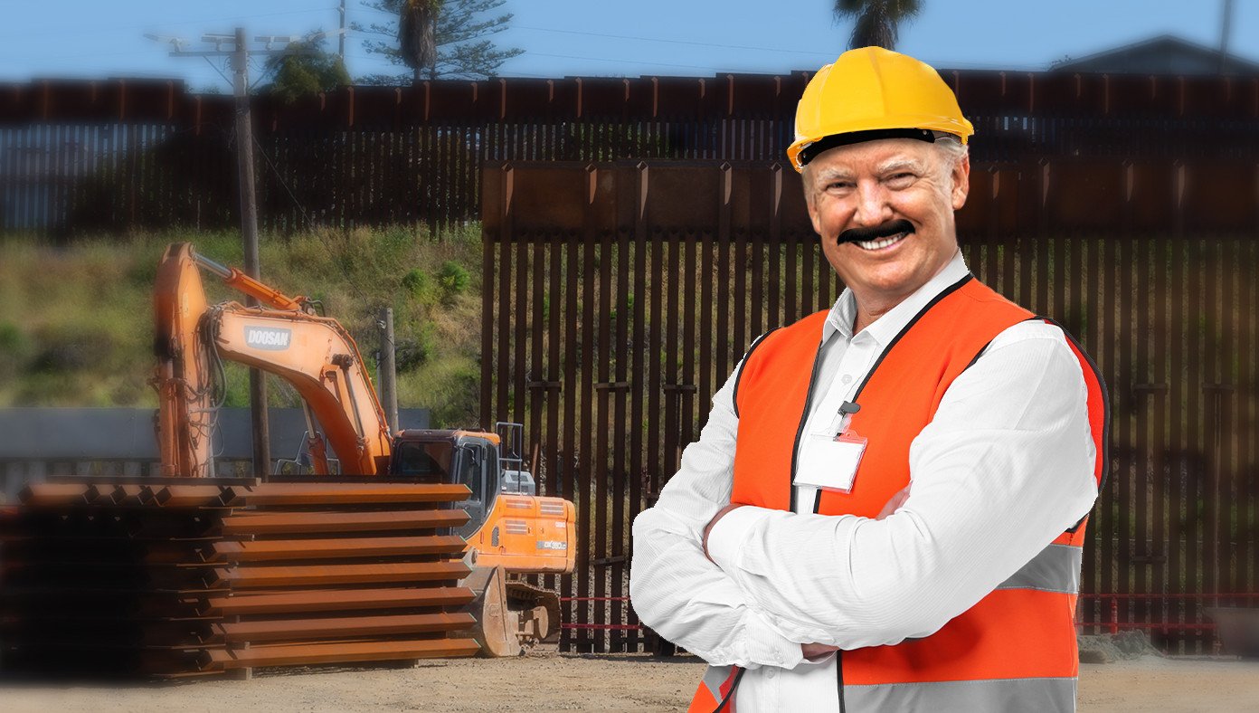 Biden Appoints Construction Worker Donaldio Trumptinez To Finish Border Wall | The Babylon Bee