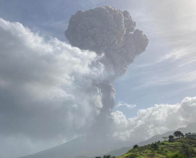 It Begins: Only COVID Vaccinated People Can Be Evacuated from Volcano Stricken Caribbean Island of St. Vincent
