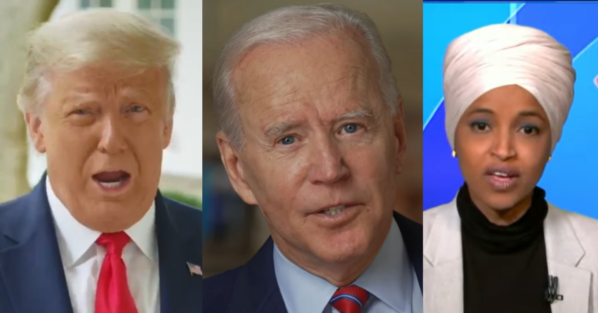 Trump Blames Rocket Attacks On Biden’s ‘Lack of Support’ For Key Ally, Slams Ilhan Omar - MAGA Conservative