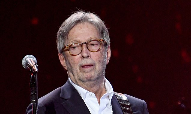 Eric Clapton hits out at 'propaganda' over vaccine safety | Daily Mail Online
