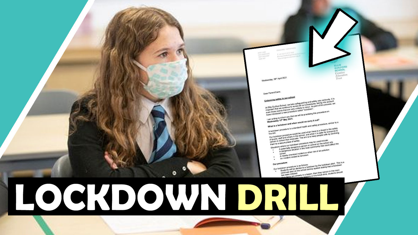 School Sends Out LOCKDOWN DRILL Letter / Hugo Talks #lockdown