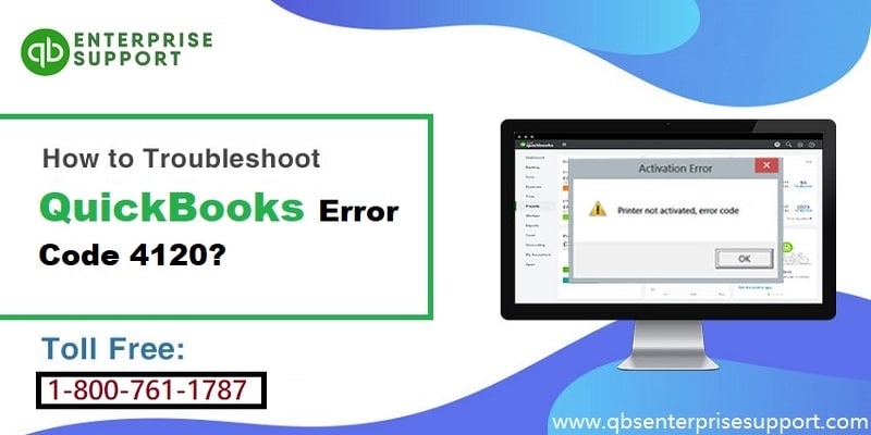 QuickBooks Error Code 4120 - Easy Solution Methods (Answered)