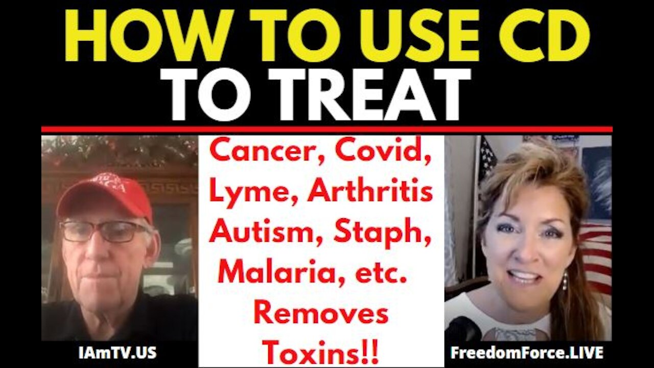 How to use CD Chlorine Dioxide to Treat Covid, Autism, Cancer, Arthritis, Lyme, etc. Removes Toxins!