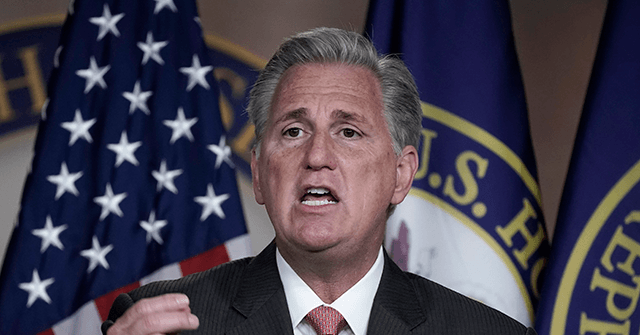 McCarthy Slams Biden's First 100 Days -- Gas Lines, Inflation, Missiles in the Middle East, Border Crisis
