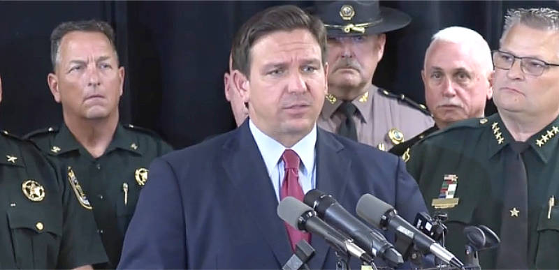 [VIDEO] DeSantis answers the call and now at least a dozen Florida law enforcement agencies are sending officers to the border – The Right Scoop