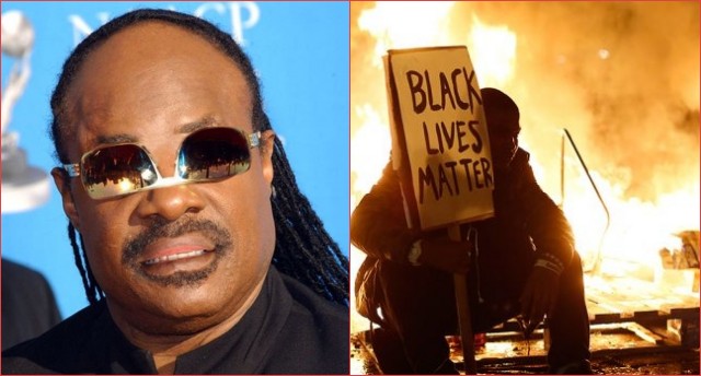 Stevie Wonder DESTROYS 'Black Lives Matter' THUGS [VID]