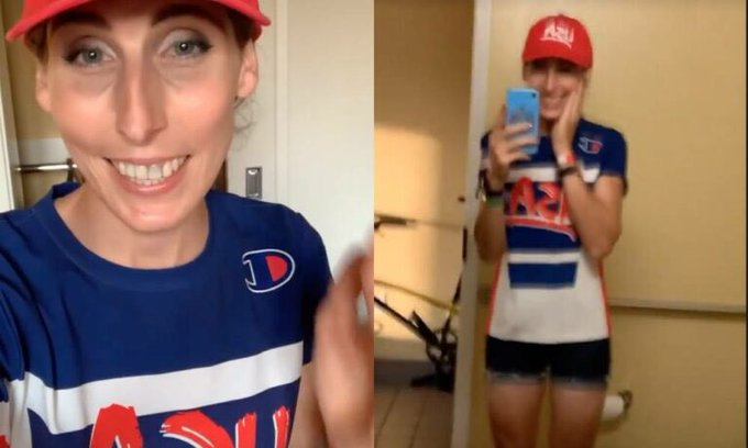 Trans Female BMX Athlete Representing the US Threatens to Burn American Flag on Podium if She Wins at Olympics This Summer