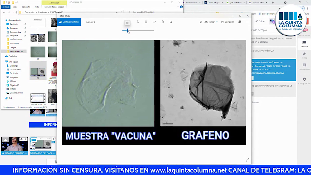 La Quinta Columna: Analysis of vaccination vial confirms presence of graphene nanoparticles - ORWELL CITY