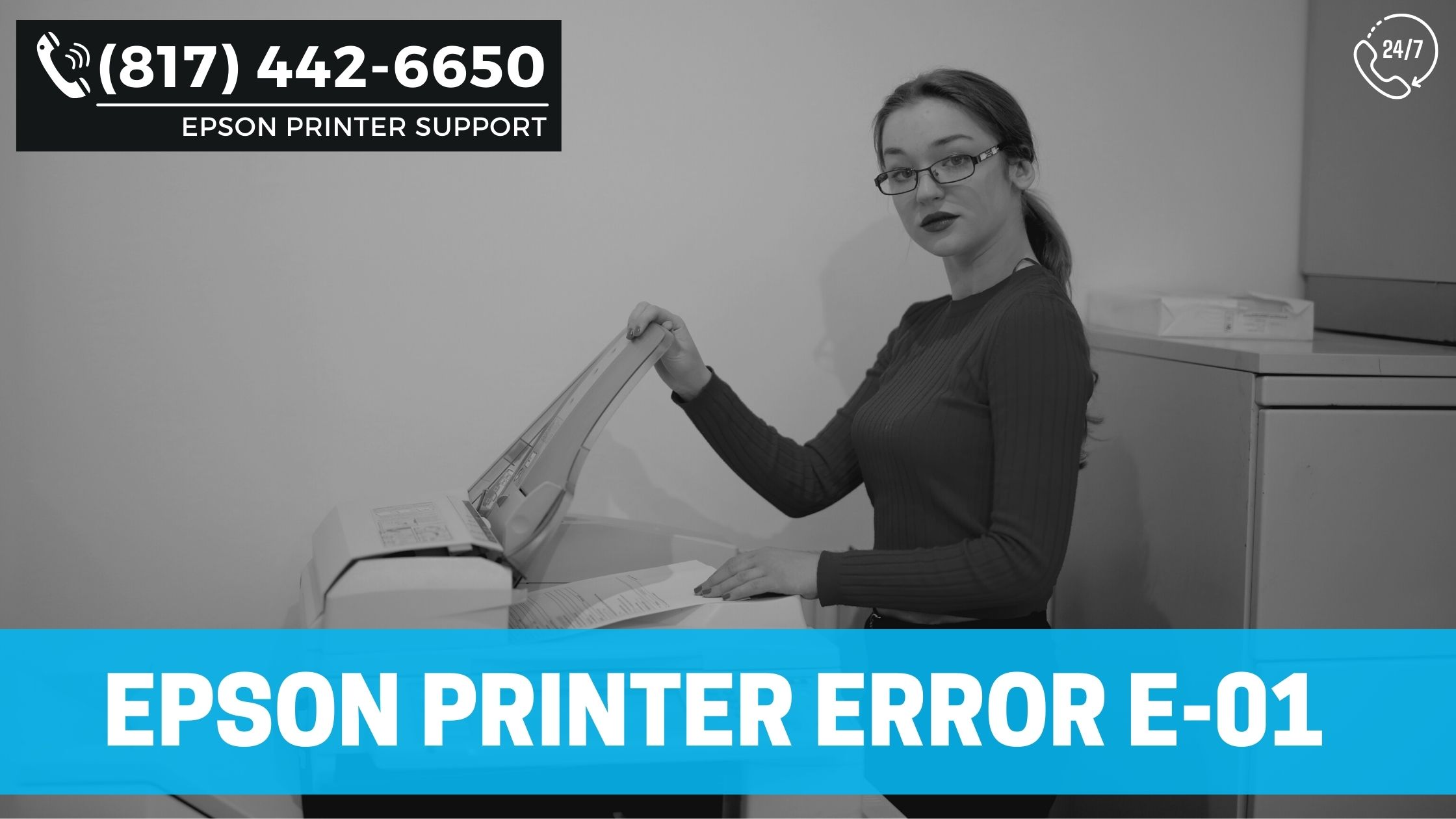 Epson printer error e-01 | Epson support (817) 442-6650