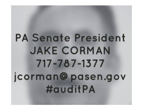 Senator Jake Corman LIED: Said That Cris Dush Led PA Delegation To Arizona - Mastriano Led And Insisted Dush Attend