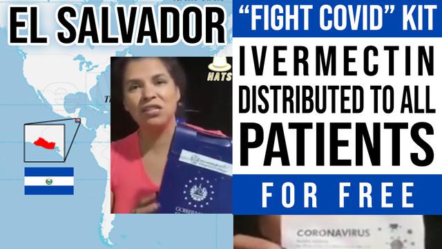 El Salvador Distributes Ivermectin to all patients in Covid "Take Care of Yourself" Kit