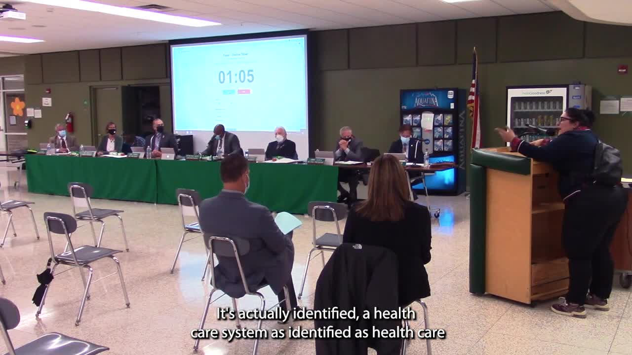 Tore Says @ Mayfield City School Board Meeting 2021-09-22