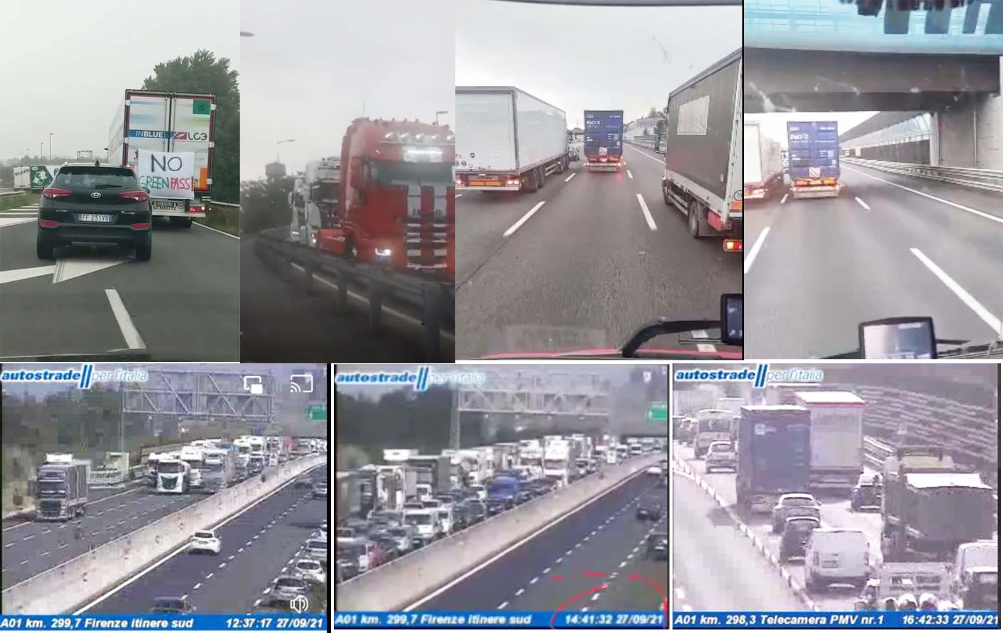 Green pass, camionisti in rivolta e l'Italia inizia ad andare in tilt. "Il peggio nei prossimi giorni" - Secondo Piano News
