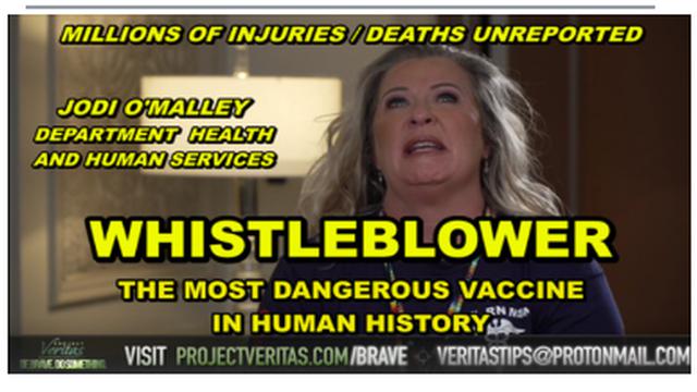 WARNING !! WHISTLEBLOWER - EVIL AT THE HIGHEST LEVEL - HOSPITALS COVERING UP VACCINE DEATHS !!