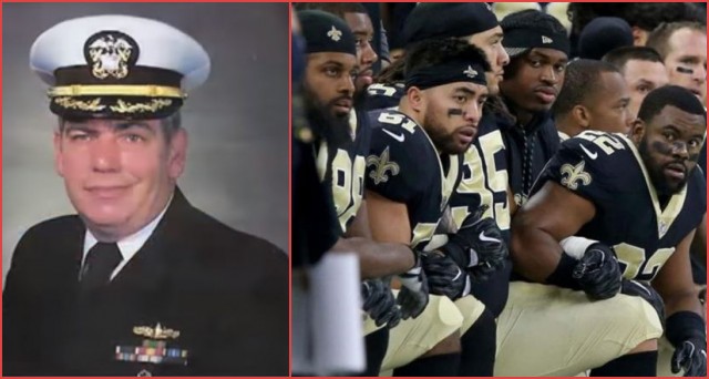 Watch Disabled Navy Veteran Just Sent The Biggest "F YOU" To NFL Scumbags EVER! Look What He Just Did!